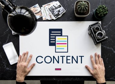 afiş çalışan eller 