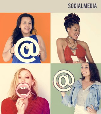 Medya teknoloji işaretleri grubu