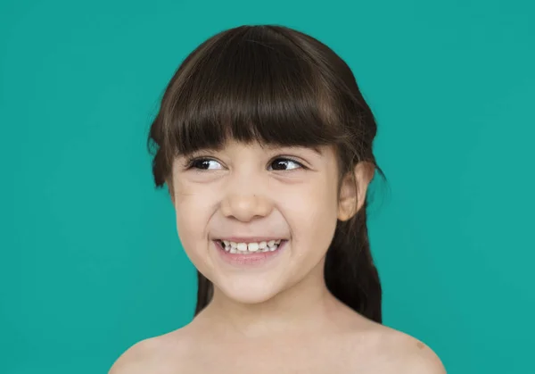 Sonriente niña — Foto de Stock