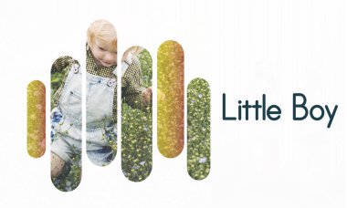 Genel olarak yürüyüş alanında denim çocukta