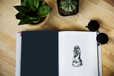 otebook ve bitkiler üzerinde tablo