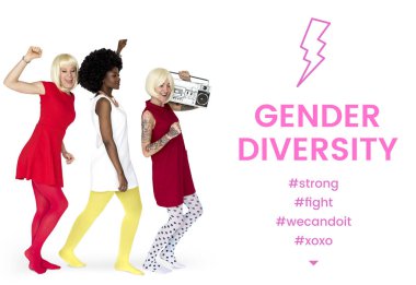 boombox ile çok kültürlü kadınlar