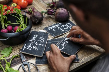 adam sebze fiyat kara tahta yazma  