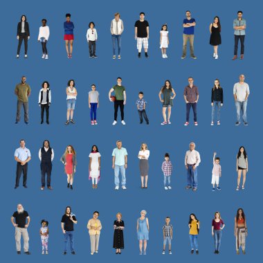 güzel çok ırklı insanlar 