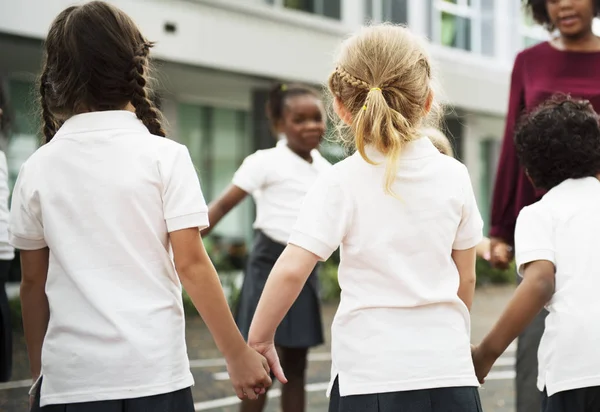 Adorable children having fun — Stock Photo, Image