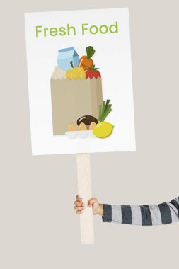 Erkek el holding afiş 