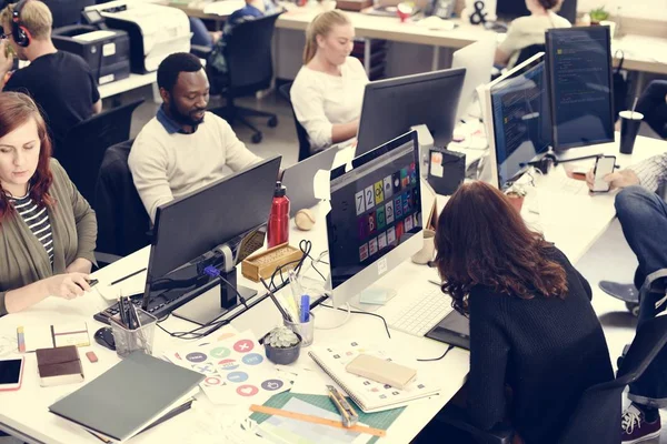 Startup Business Team trabajando — Foto de Stock