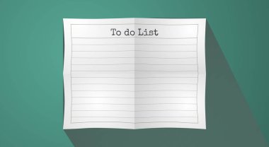 Yeşil arka plan üzerinde listelemek için