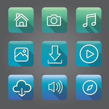 yaratıcı smartphone uygulama simgeleri