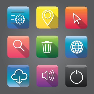 yaratıcı smartphone uygulama simgeleri