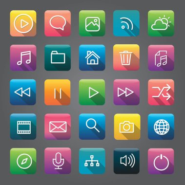 yaratıcı smartphone uygulama simgeleri