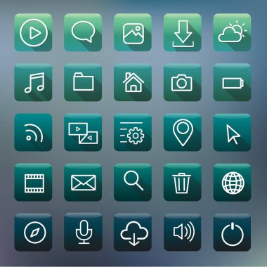 yaratıcı smartphone uygulama simgeleri