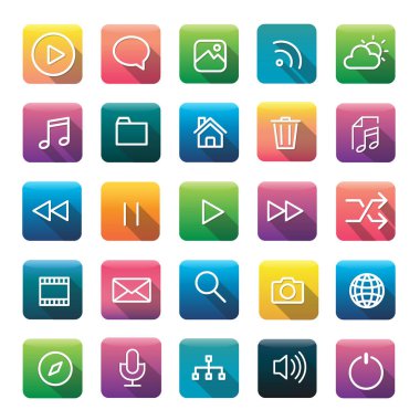 yaratıcı smartphone uygulama simgeleri