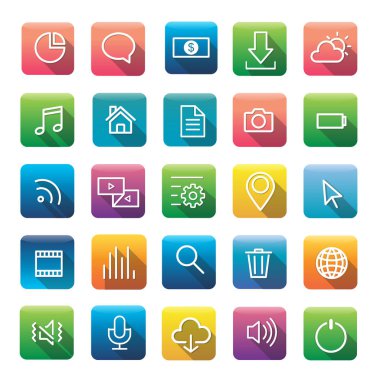 yaratıcı smartphone uygulama simgeleri