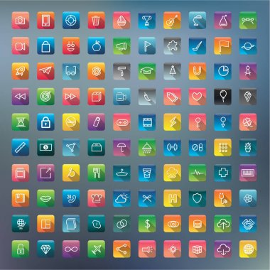 yaratıcı smartphone uygulama simgeleri