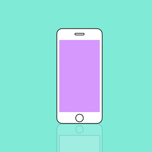 Icône graphique Smartphone — Image vectorielle