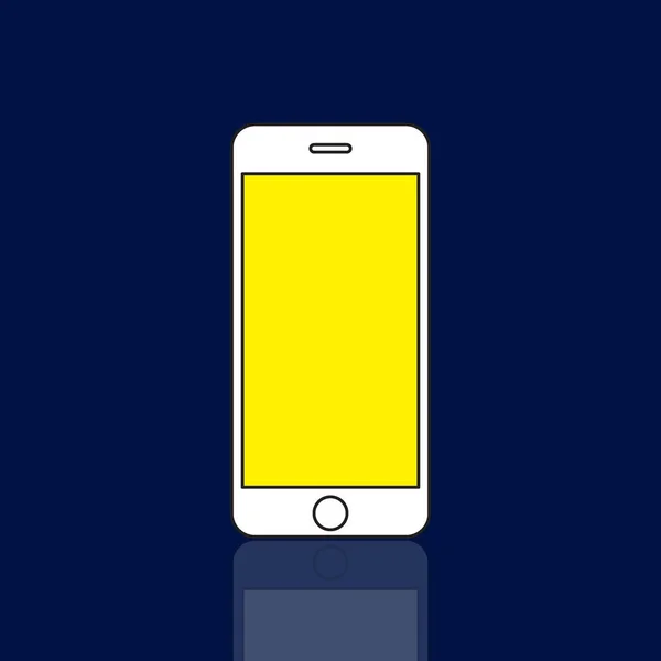Icône graphique Smartphone — Image vectorielle