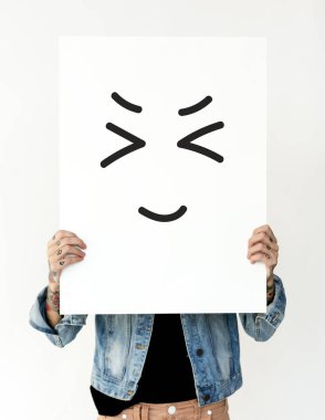 kişi holding tasarlamak 