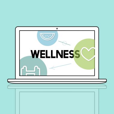 Web tasarım şablonu dizüstü