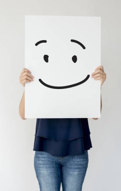 kişi kapsayan yüz afişini ile