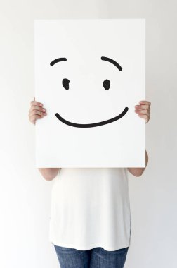 kişi kapsayan yüz afişini ile