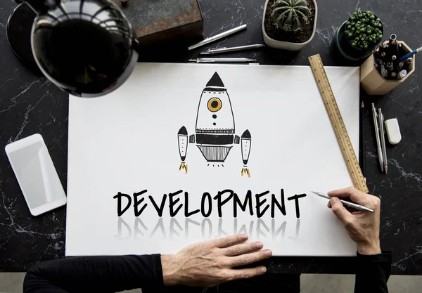 afiş çalışan eller 