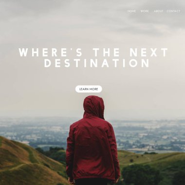 Kırmızı ceketli adamı 