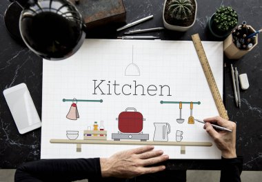 afiş çalışan eller 