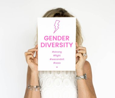 kadın holding afiş