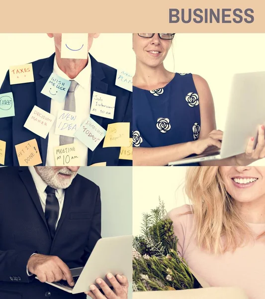 Working business people — Stock Photo, Image