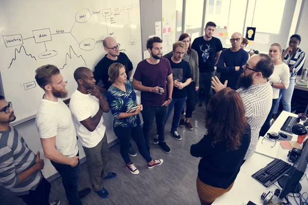 Inicialização Equipe de negócios trabalhando — Fotografia de Stock