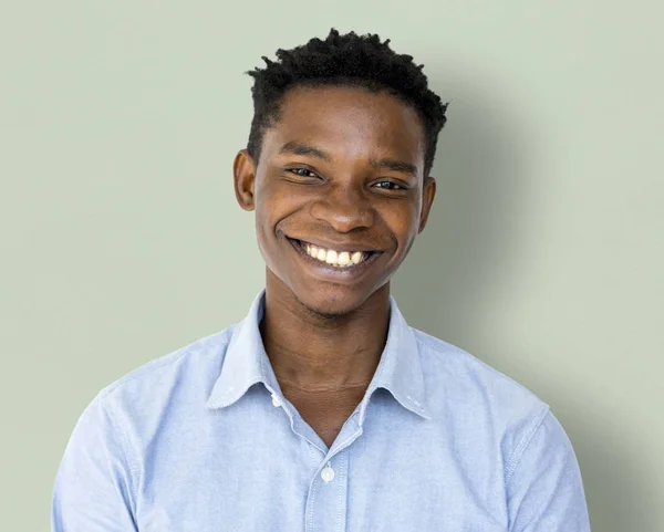Zâmbind african bărbat — Fotografie, imagine de stoc