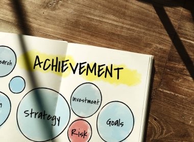 ahşap masa ve açık kitap