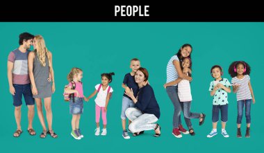 Çeşitlilik insanların birlikte 