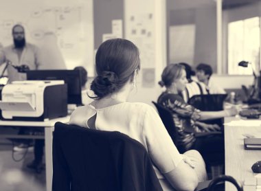 Başlangıç iş takım beyin fırtınası 