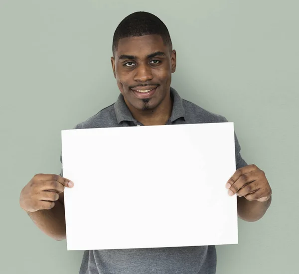 African man posing in studio — Stock Photo, Image