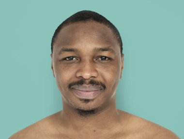 Afrikalı erkek gülümseyen