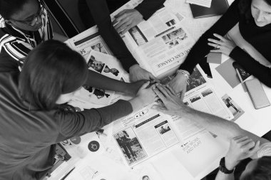 insanlar yığın eller togerther 