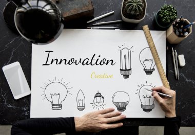 afiş çalışan eller 