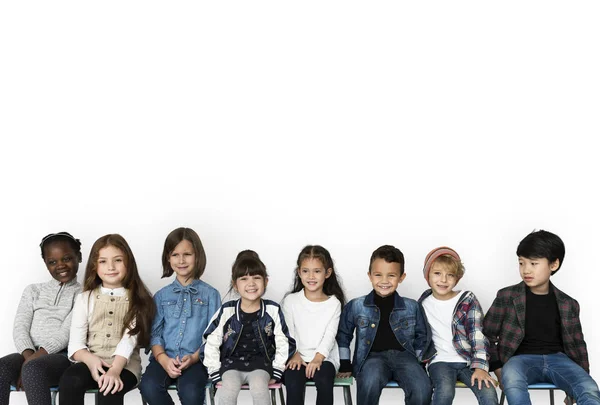 Beautiful diversity school children — Stock Photo, Image