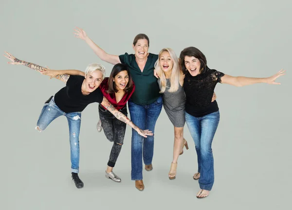 Grupo de mujeres de diversidad — Foto de Stock