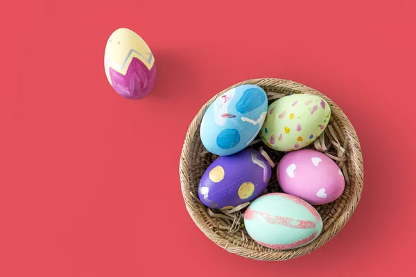 Painted easter eggs — Stock Photo, Image