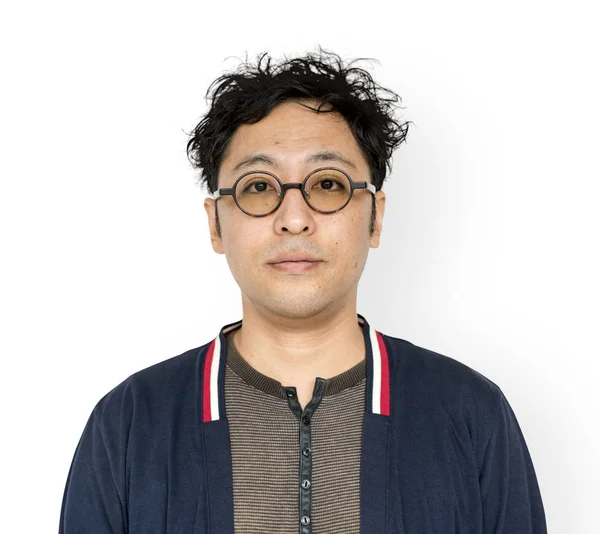 Asian man posing in studio — Stock Photo, Image