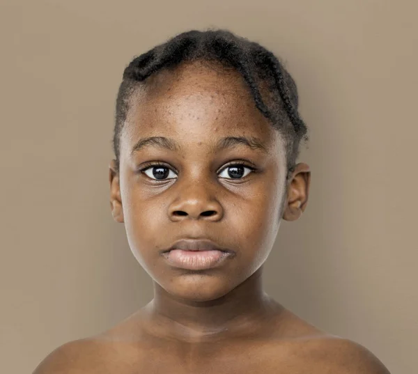 Beautiful african american girl — Stok fotoğraf