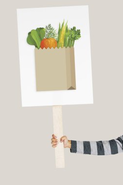 Erkek el holding afiş 