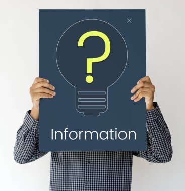 kişi holding tasarlamak