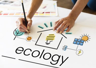 çizme ve afiş üzerinde yazma kişi