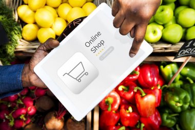 Dijital tablet tutan eller