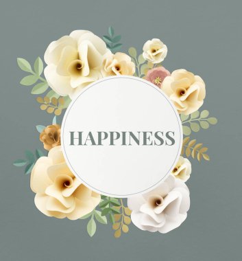 Kağıt zanaat çiçekler 