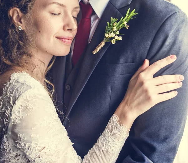 Gelin ve damat birlikte.